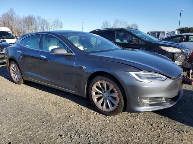 5YJSA1E25HF229826 - 2017 TESLA MODEL S Մոխրագույն լուսանկար 4