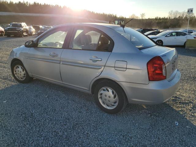 KMHCN46C89U314116 - 2009 HYUNDAI ACCENT GLS SILVER photo 2