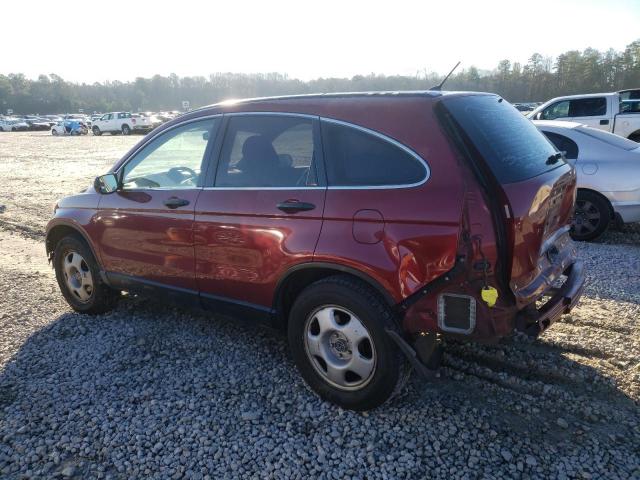 3CZRE38378G706215 - 2008 HONDA CR-V LX MAROON photo 2