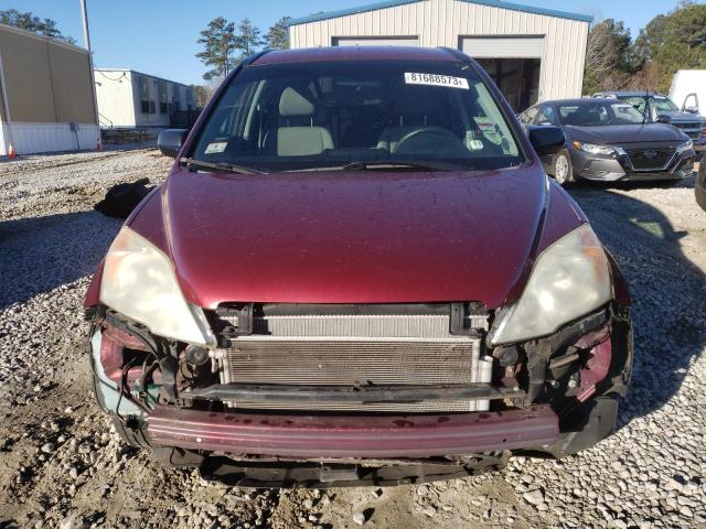 3CZRE38378G706215 - 2008 HONDA CR-V LX MAROON photo 5