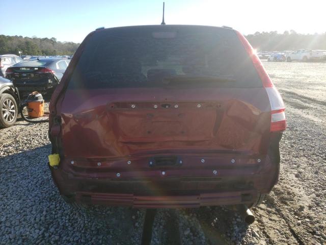 3CZRE38378G706215 - 2008 HONDA CR-V LX MAROON photo 6