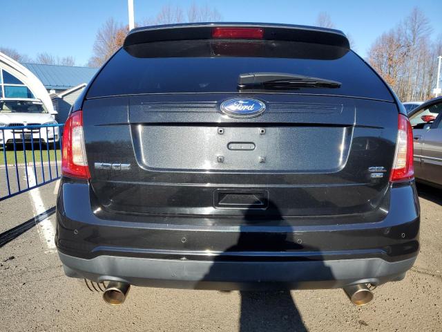 2FMDK4JC0DBB93584 - 2013 FORD EDGE SEL BLACK photo 6