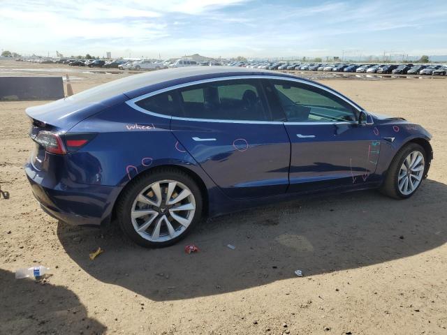 5YJ3E1EB9JF091996 - 2018 TESLA MODEL 3 BLUE photo 3