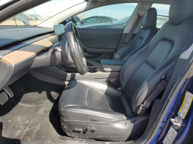 5YJ3E1EB9JF091996 - 2018 TESLA MODEL 3 BLUE photo 7