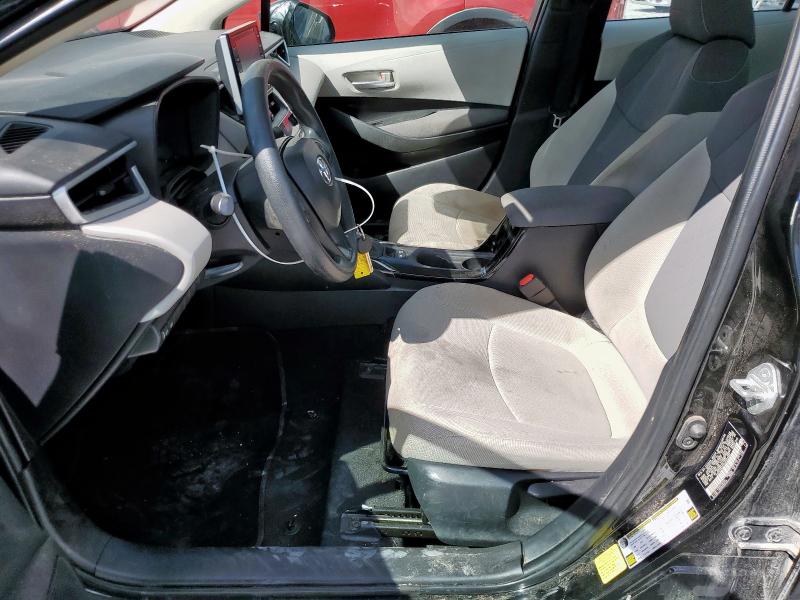 5YFEPRAE0LP121007 - 2020 TOYOTA COROLLA LE BLACK photo 7