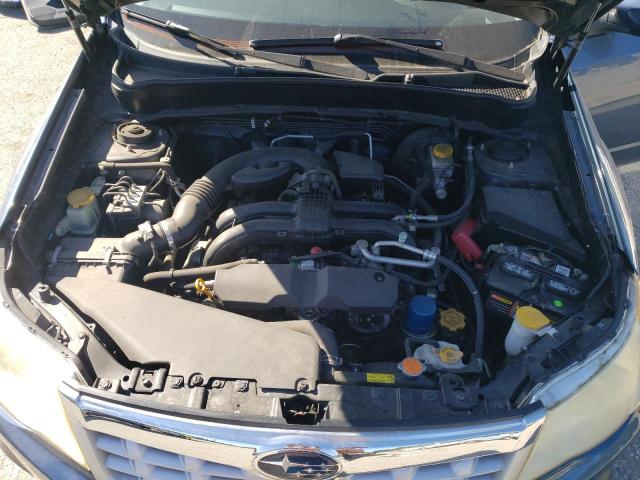 JF2SHAEC8BH766834 - 2011 SUBARU FORESTER LIMITED BLUE photo 12