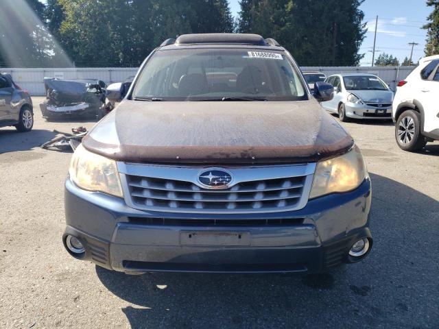 JF2SHAEC8BH766834 - 2011 SUBARU FORESTER LIMITED BLUE photo 5