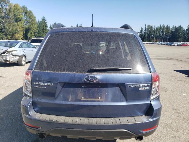 JF2SHAEC8BH766834 - 2011 SUBARU FORESTER LIMITED BLUE photo 6
