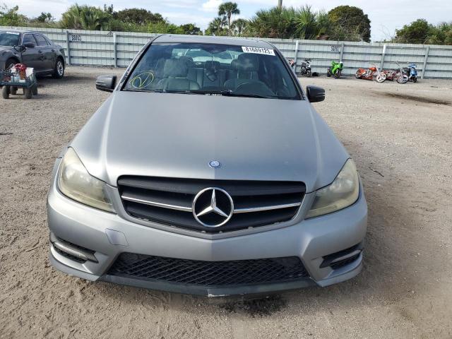 WDDGF4HB3CA612353 - 2012 MERCEDES-BENZ C 250 GRAY photo 5