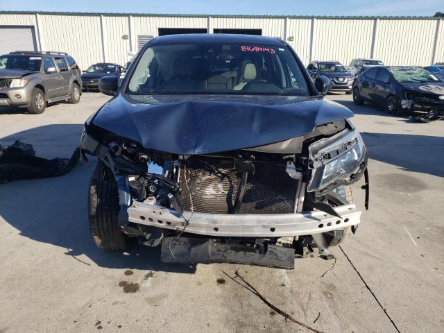 5FNYF5H1XKB038867 - 2019 HONDA PILOT LX BLUE photo 5