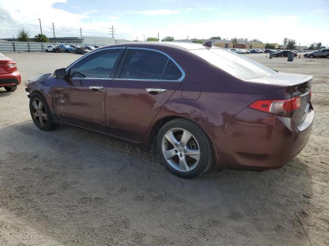 JH4CU2F66BC014946 - 2011 ACURA TSX BURGUNDY photo 2