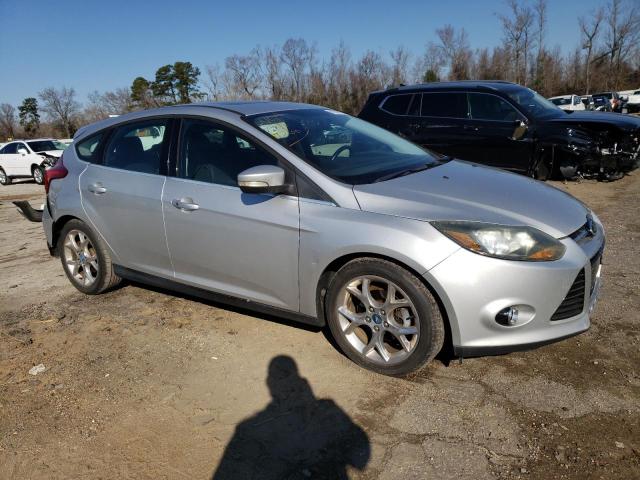 1FADP3N28DL130854 - 2013 FORD FOCUS TITANIUM SILVER photo 4