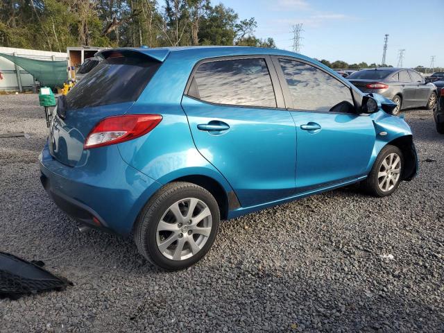 JM1DE1HY9B0130235 - 2011 MAZDA MAZDA2 BLUE photo 3