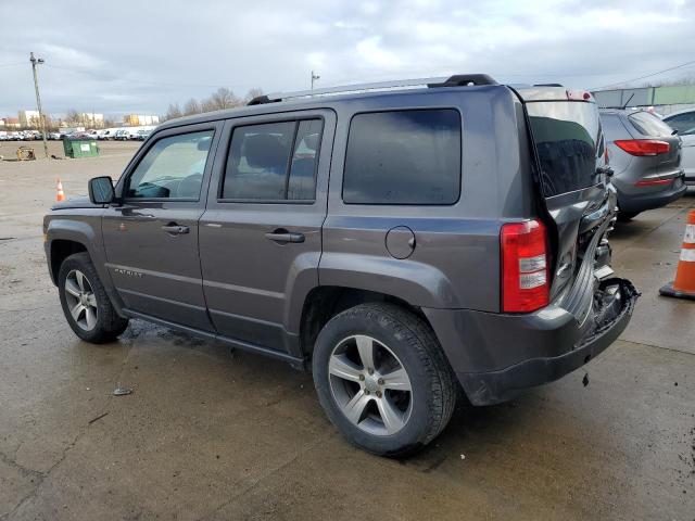 1C4NJRFB9HD128998 - 2017 JEEP PATRIOT LATITUDE GRAY photo 2