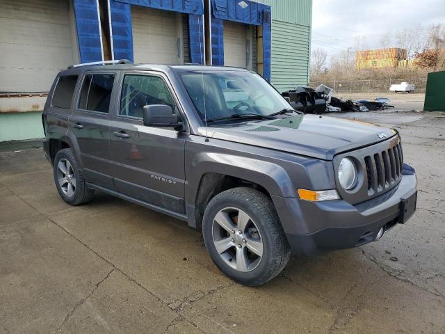 1C4NJRFB9HD128998 - 2017 JEEP PATRIOT LATITUDE GRAY photo 4