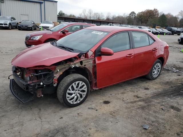 5YFBURHE7HP709639 - 2017 TOYOTA COROLLA L RED photo 1