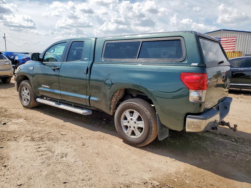 5TFRV54127X017716 - 2007 TOYOTA TUNDRA DOUBLE CAB SR5 GREEN photo 2