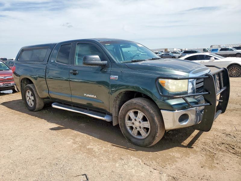5TFRV54127X017716 - 2007 TOYOTA TUNDRA DOUBLE CAB SR5 GREEN photo 4