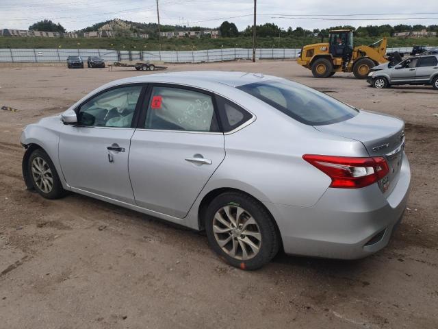 3N1AB7AP2JY243290 - 2018 NISSAN SENTRA S SILVER photo 2