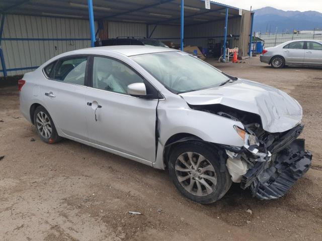 3N1AB7AP2JY243290 - 2018 NISSAN SENTRA S SILVER photo 4