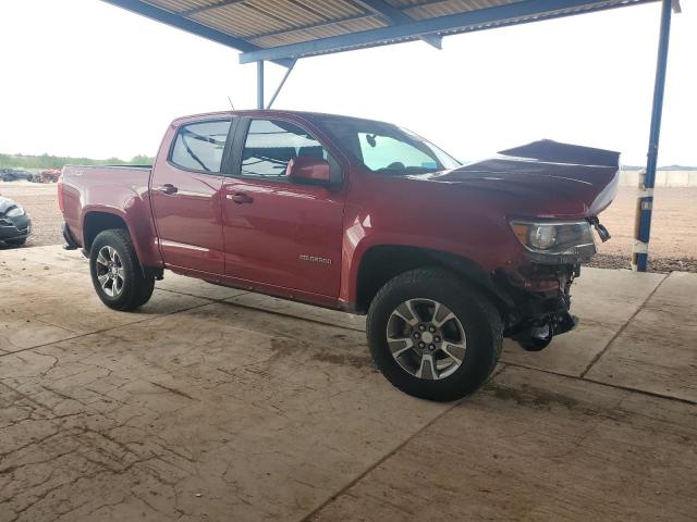 1GCGTDENXH1315105 - 2017 CHEVROLET COLORADO Z71 RED photo 4