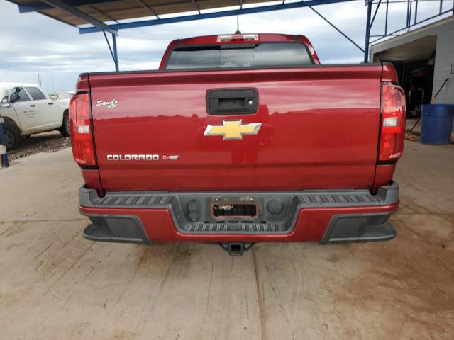 1GCGTDENXH1315105 - 2017 CHEVROLET COLORADO Z71 RED photo 6