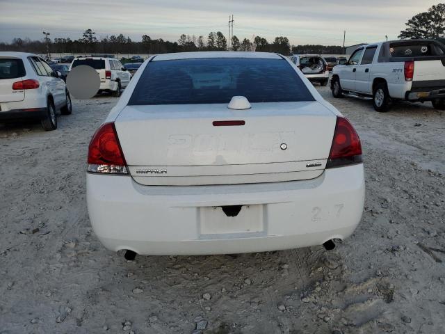 2G1WD5E30E1137846 - 2014 CHEVROLET IMPALA LIM POLICE WHITE photo 6