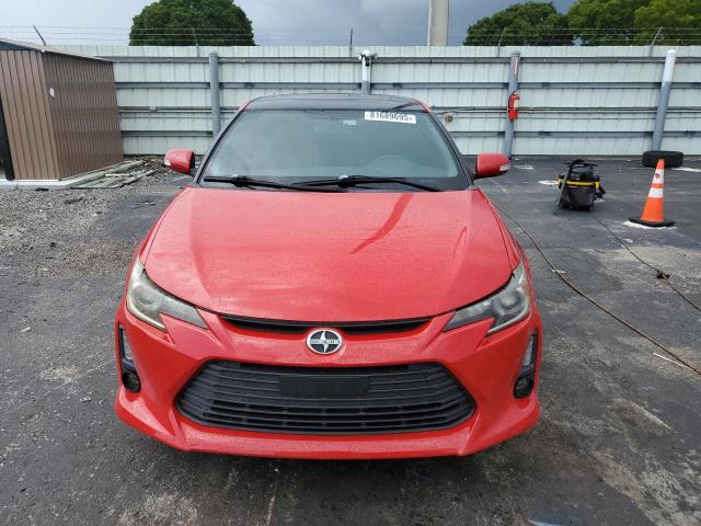 JTKJF5C7XGJ025185 - 2016 TOYOTA SCION TC RED photo 5