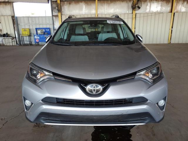 2T3WFREV8GW271489 - 2016 TOYOTA RAV4 XLE SILVER photo 5
