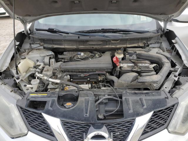 5N1AT2MTXGC740719 - 2016 NISSAN ROGUE S SILVER photo 12