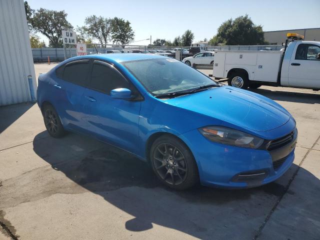 1C3CDFAA8FD311399 - 2015 DODGE DART SE BLUE photo 4