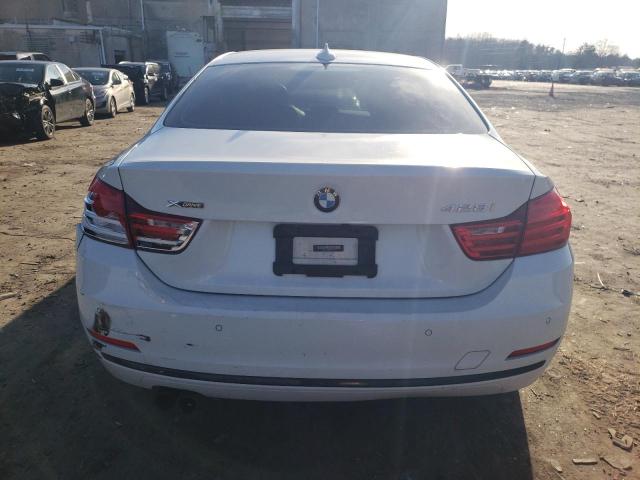 WBA3N5C58EF716181 - 2014 BMW 428 XI WHITE photo 6