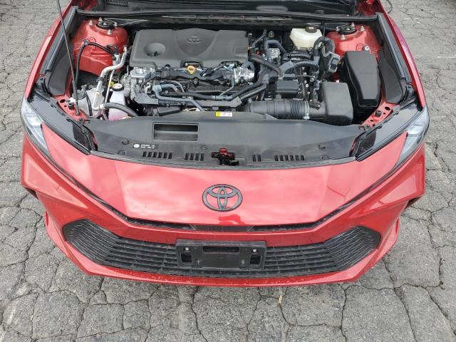 4T1DAACK5SU159590 - 2025 TOYOTA CAMRY XSE RED photo 11