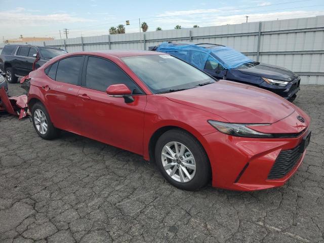 4T1DAACK5SU159590 - 2025 TOYOTA CAMRY XSE RED photo 4