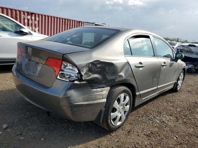 1HGFA16548L098462 - 2008 HONDA CIVIC LX Gris foto 3