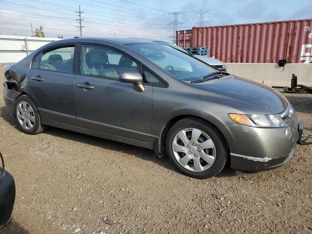 1HGFA16548L098462 - 2008 HONDA CIVIC LX Gris foto 4
