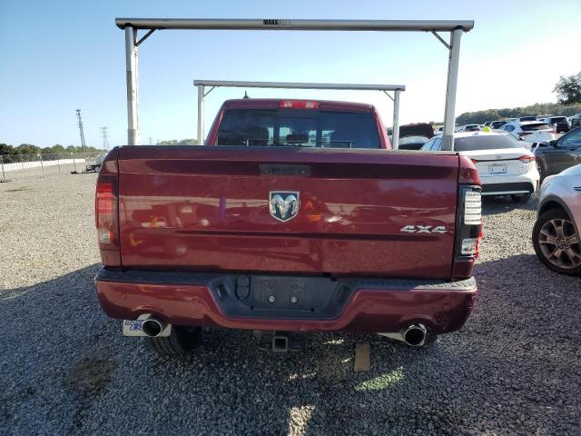 1C6RR7HT4HS839399 - 2017 RAM 1500 SPORT MAROON photo 6