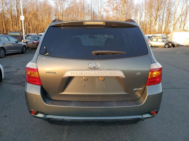 JTEES41A582105899 - 2008 TOYOTA HIGHLANDER GREEN photo 6