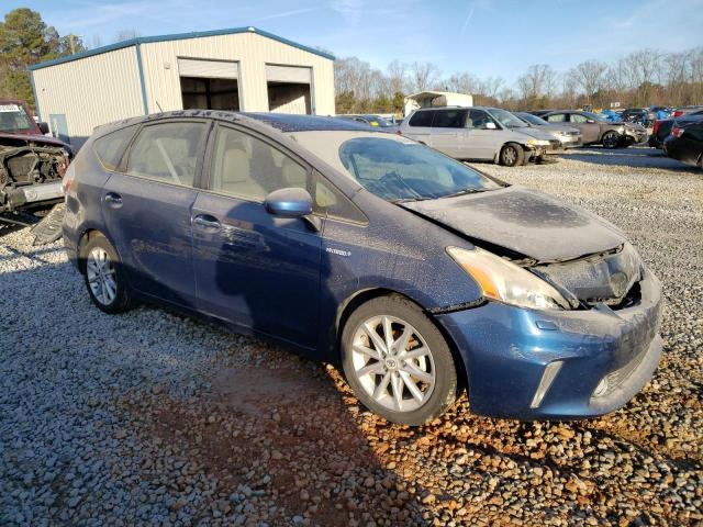 JTDZN3EU8C3117429 - 2012 TOYOTA PRIUS V BLUE photo 4