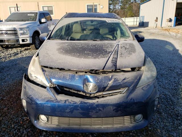 JTDZN3EU8C3117429 - 2012 TOYOTA PRIUS V BLUE photo 5