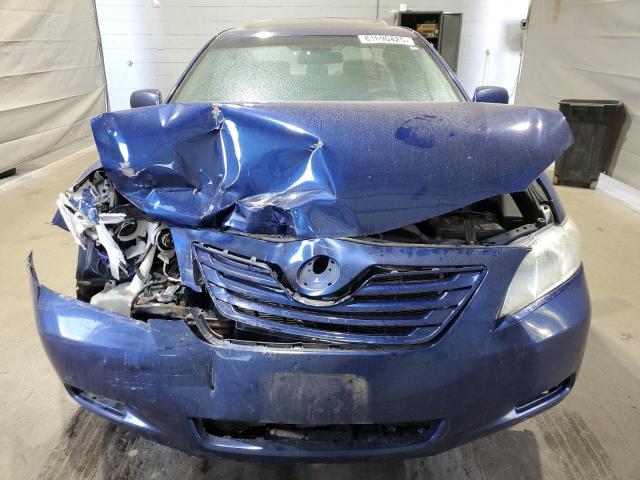 4T1BE46K77U102095 - 2007 TOYOTA CAMRY CE BLUE photo 5