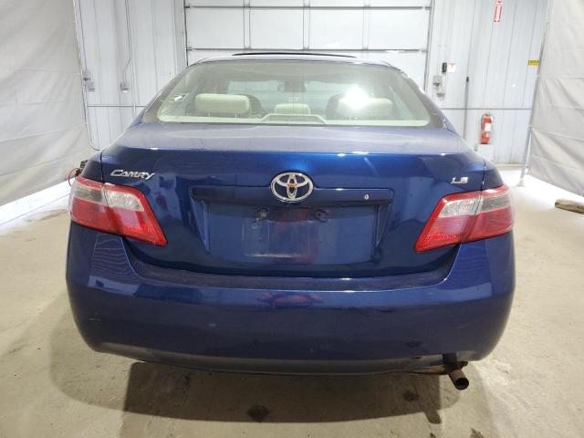 4T1BE46K77U102095 - 2007 TOYOTA CAMRY CE BLUE photo 6
