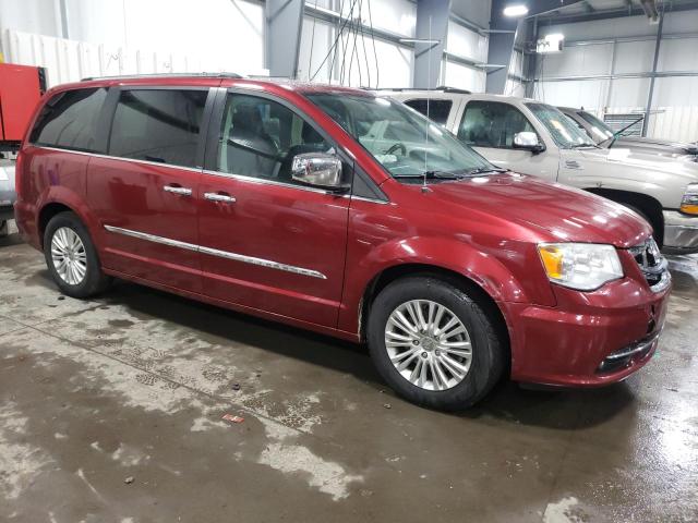 2C4RC1GG8CR363244 - 2012 CHRYSLER TOWN & COU LIMITED RED photo 4