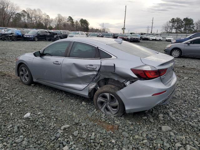 19XZE4F55KE010049 - 2019 HONDA INSIGHT EX SILVER photo 2