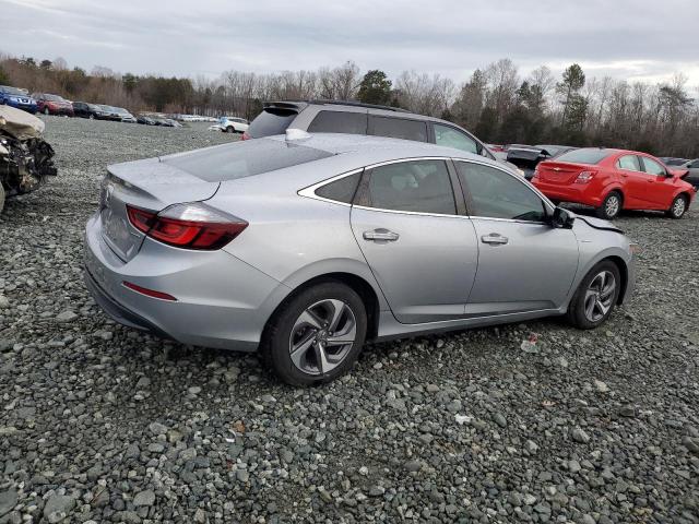 19XZE4F55KE010049 - 2019 HONDA INSIGHT EX SILVER photo 3