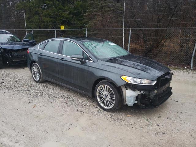 3FA6P0HD4FR155971 - 2015 FORD FUSION SE GRAY photo 4