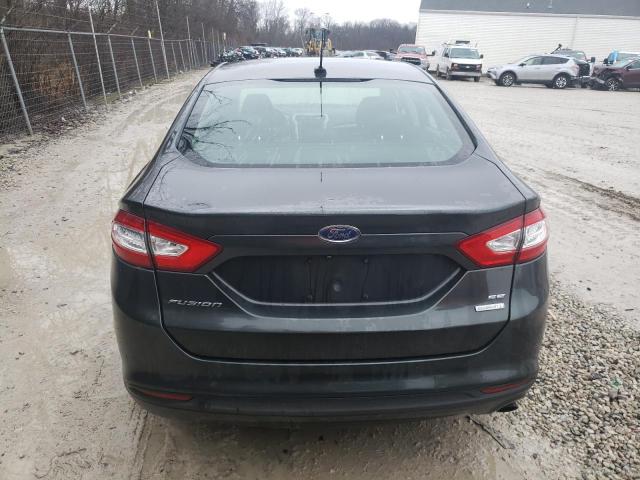 3FA6P0HD4FR155971 - 2015 FORD FUSION SE GRAY photo 6