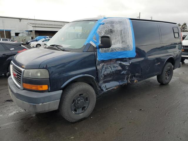 1GTGG25V071165285 - 2007 GMC SAVANA G2500 BLUE photo 1