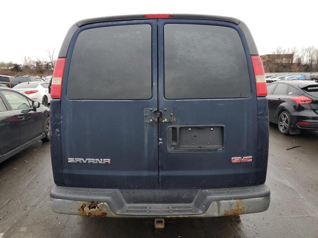 1GTGG25V071165285 - 2007 GMC SAVANA G2500 BLUE photo 6