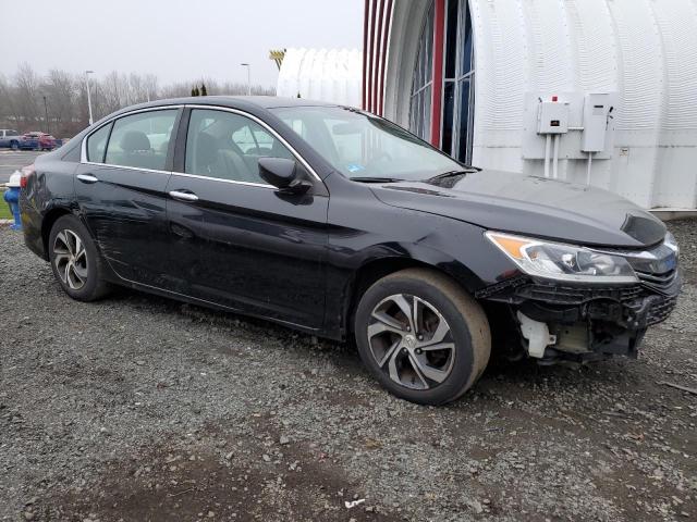 1HGCR2F35GA169808 - 2016 HONDA ACCORD LX BLACK photo 4